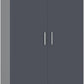 Dakota 2 Door Wardrobe - Dark Grey