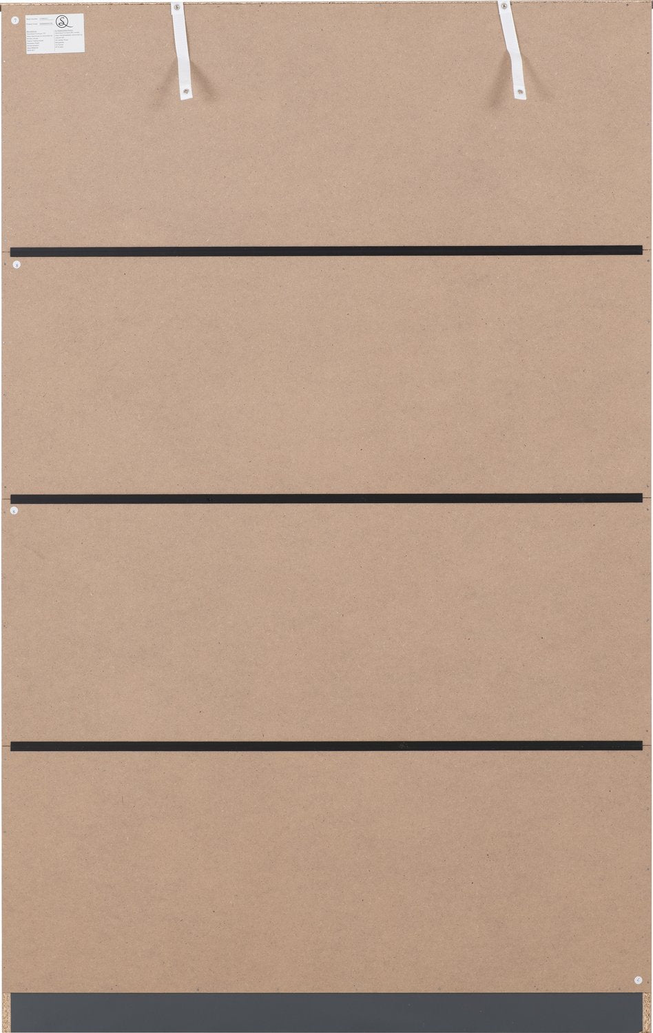 Dakota 3 Door Wardrobe - Dark Grey