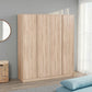 Malvern 4 Door Wardrobe - Sonoma Oak Effect