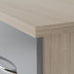 Nevada 3+2 Drawer Chest - Grey Gloss/Light Oak Effect Veneer