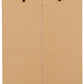 Nevada 3+2 Drawer Chest - Oyster Gloss/Light Oak Effect Veneer