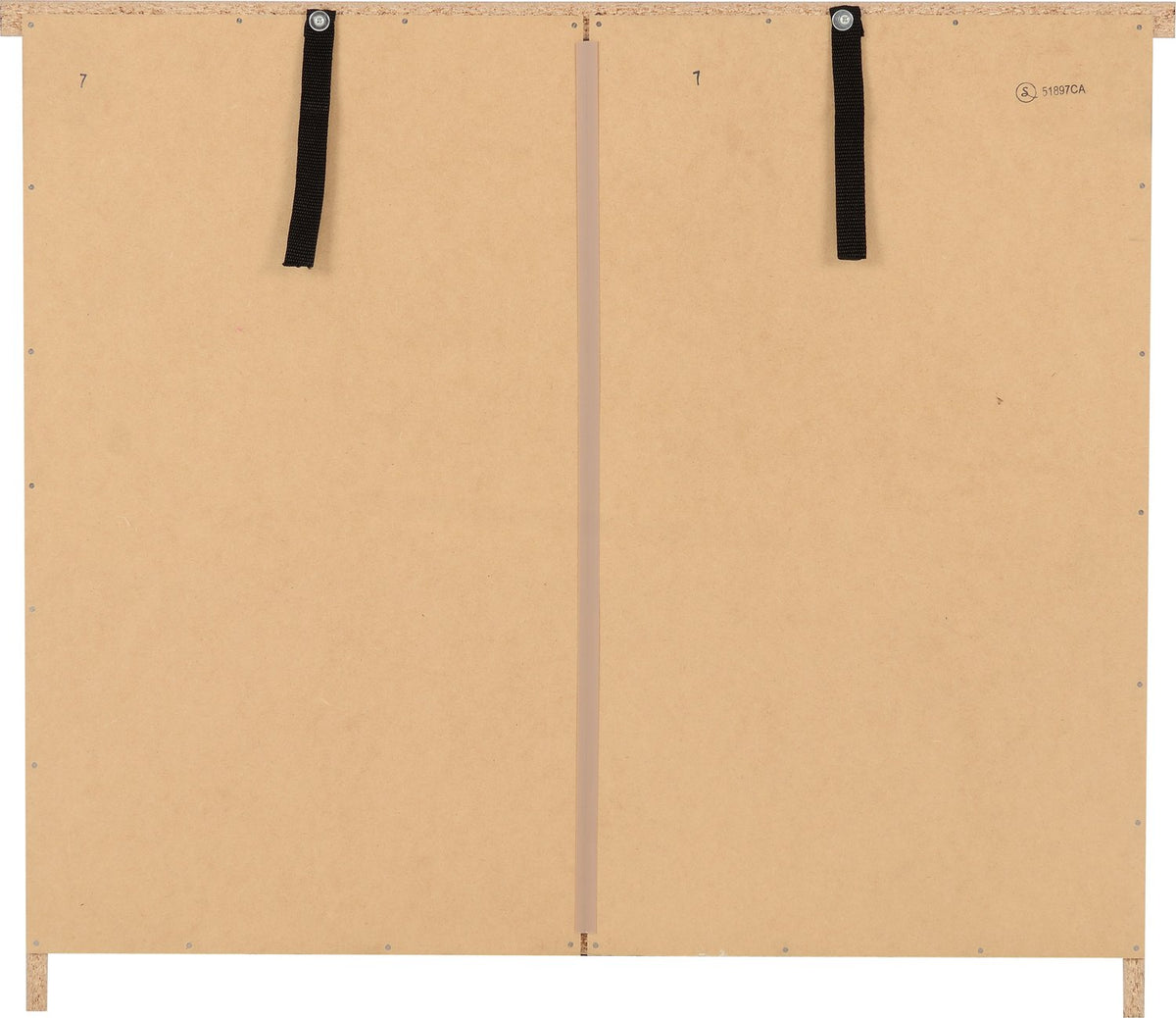 Nevada 3 Drawer Chest - Grey Gloss/Light Oak Effect Veneer