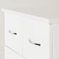 Nevada 3+2 Drawer Chest - White Gloss