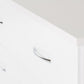 Nevada 6 Drawer Chest - White Gloss