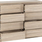 Malvern 8 Drawer Chest - Sonoma Oak Effect