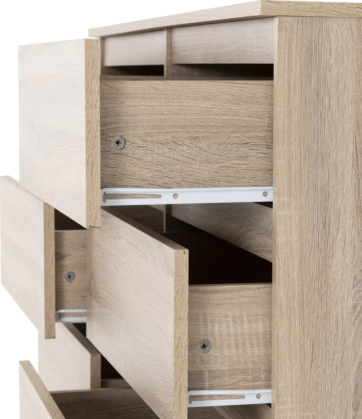 Malvern 8 Drawer Chest - Sonoma Oak Effect