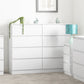 Malvern 8 Drawer Chest - White
