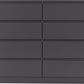 Malvern 8 Drawer Chest - Grey