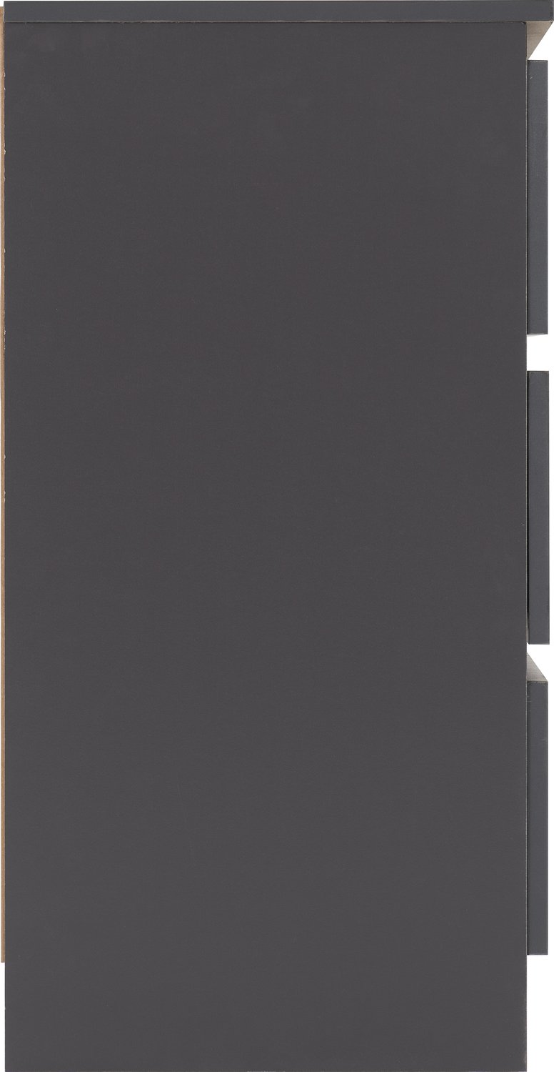 Malvern 6 Drawer Chest - Grey
