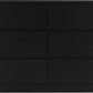 Malvern 6 Drawer Chest - Black
