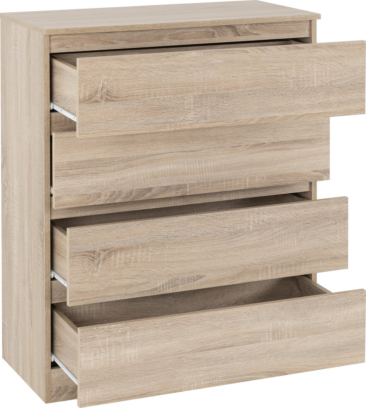 Malvern 4 Drawer Chest - Sonoma Oak Effect