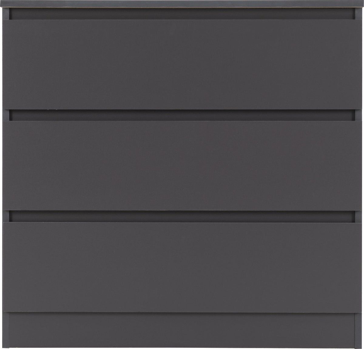 Malvern 3 Drawer Chest - Grey