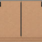 Nevada 3 Drawer Chest - 3D Effect Grey