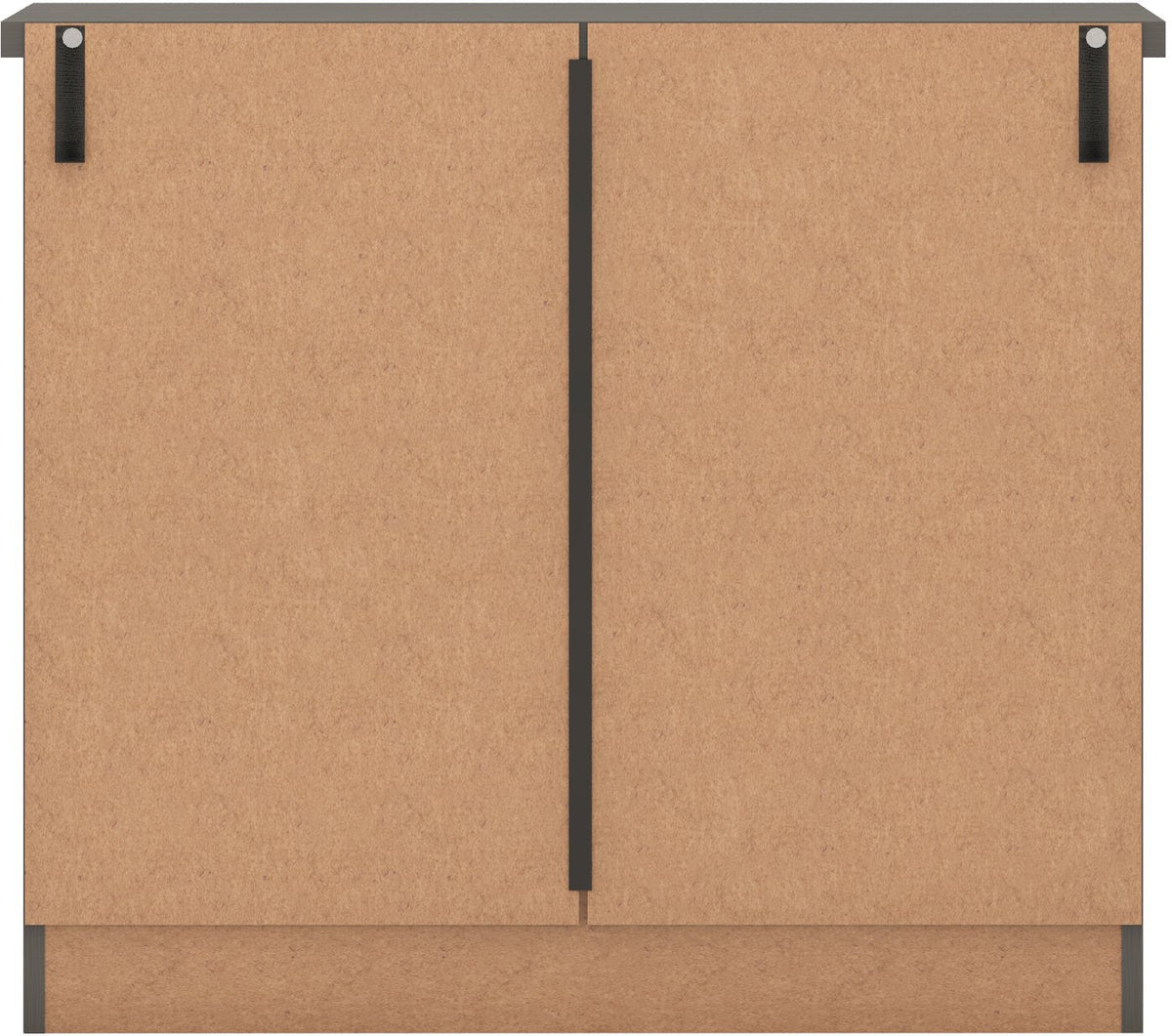 Nevada 3 Drawer Chest - 3D Effect Grey