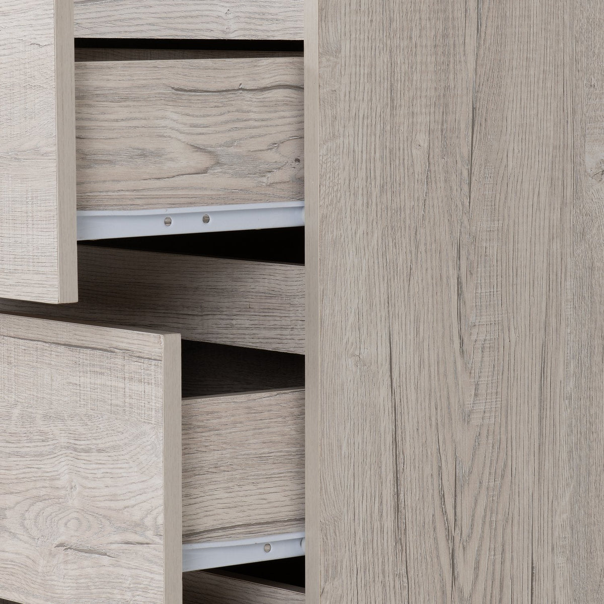 Malvern 8 Drawer Chest - Urban Snow