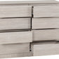 Malvern 8 Drawer Chest - Urban Snow
