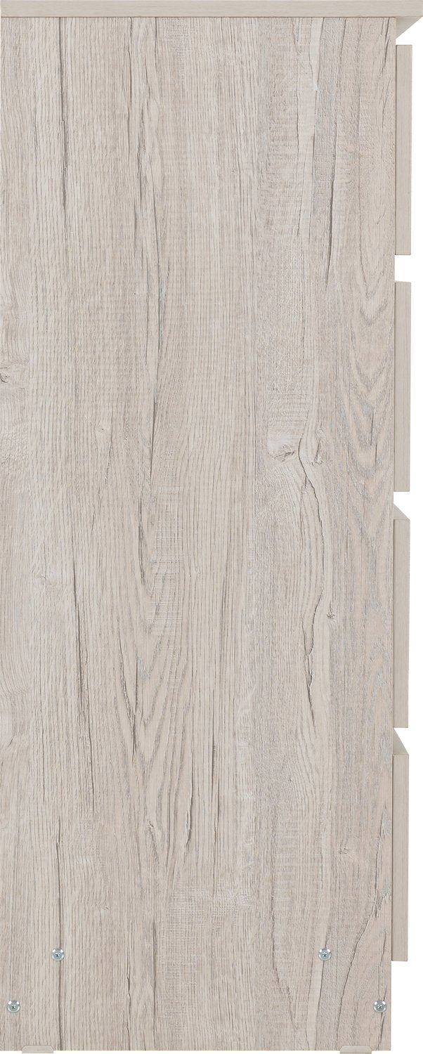 Malvern 8 Drawer Chest - Urban Snow
