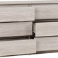 Malvern 6 Drawer Chest - Urban Snow