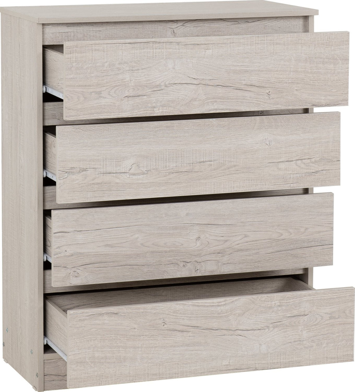 Malvern 4 Drawer Chest - Urban Snow