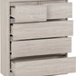 Malvern 3+2 Drawer Chest - Urban Snow