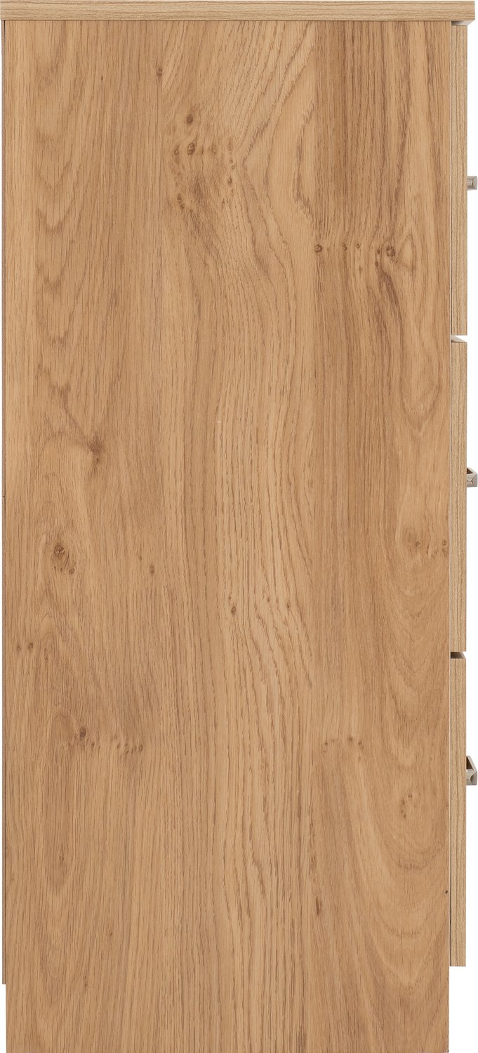 Dakota 6 Drawer Chest - Oak Effect