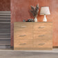 Dakota 6 Drawer Chest - Oak Effect