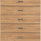 Dakota 5 Drawer Chest - Oak Effect