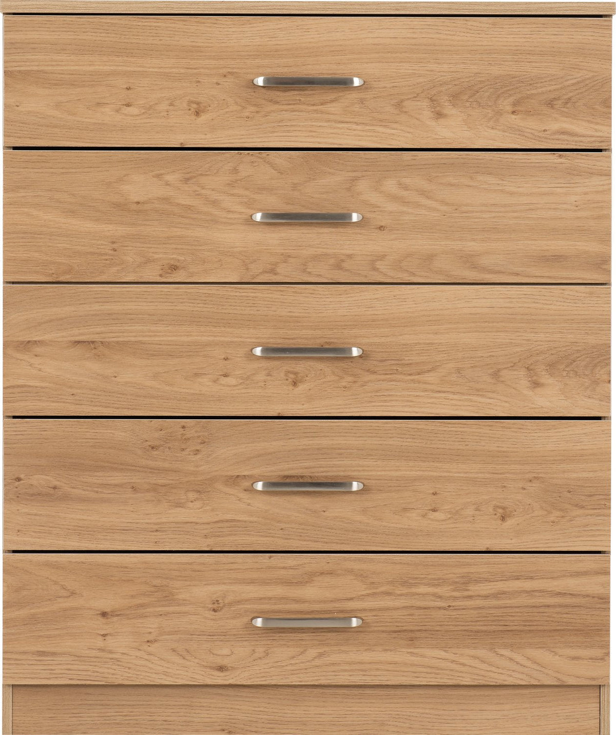 Dakota 5 Drawer Chest - Oak Effect