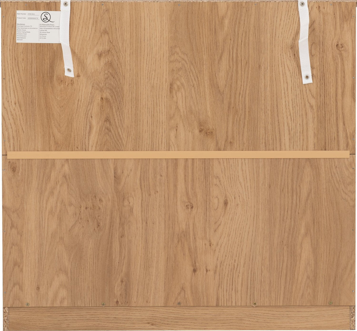 Dakota 4 Drawer Chest - Oak Effect