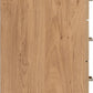 Dakota 5 Drawer Narrow Chest - Oak Effect