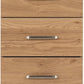 Dakota 5 Drawer Narrow Chest - Oak Effect