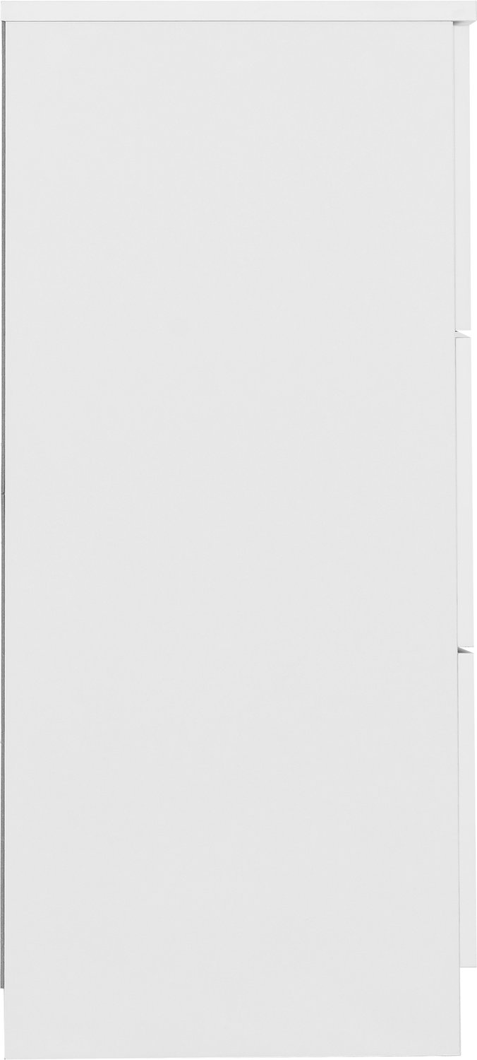 Dakota 6 Drawer Chest - White