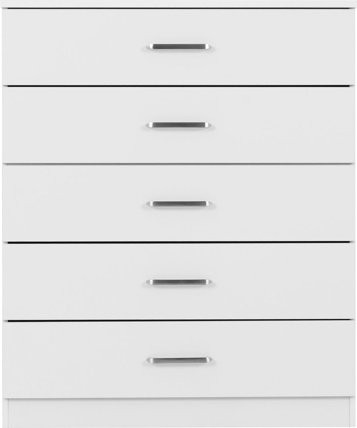 Dakota 5 Drawer Chest - White