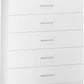 Dakota 5 Drawer Chest - White