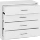 Dakota 4 Drawer Chest - White