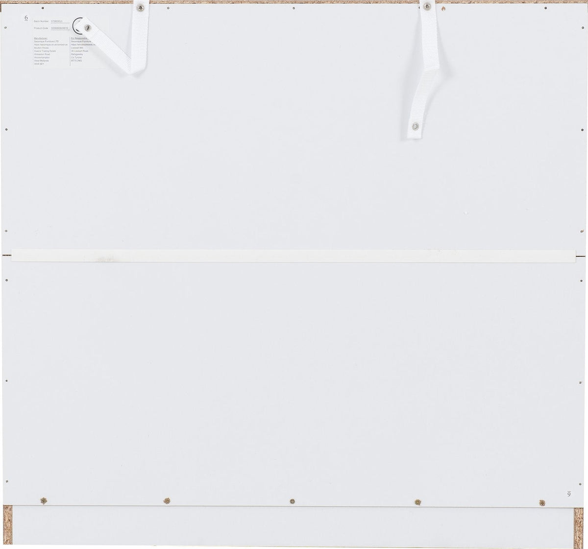 Dakota 4 Drawer Chest - White