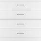 Dakota 4 Drawer Chest - White