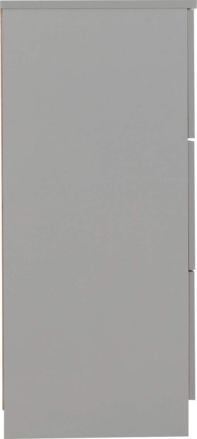 Dakota 6 Drawer Chest - Light Grey