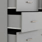 Dakota 6 Drawer Chest - Light Grey