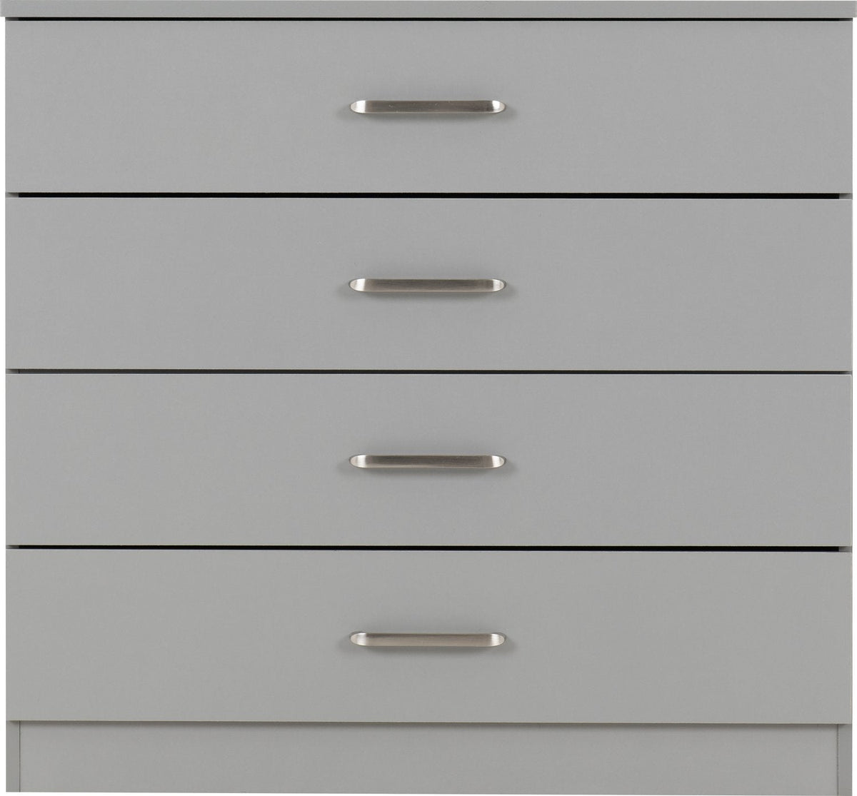 Dakota 4 Drawer Chest - Light Grey