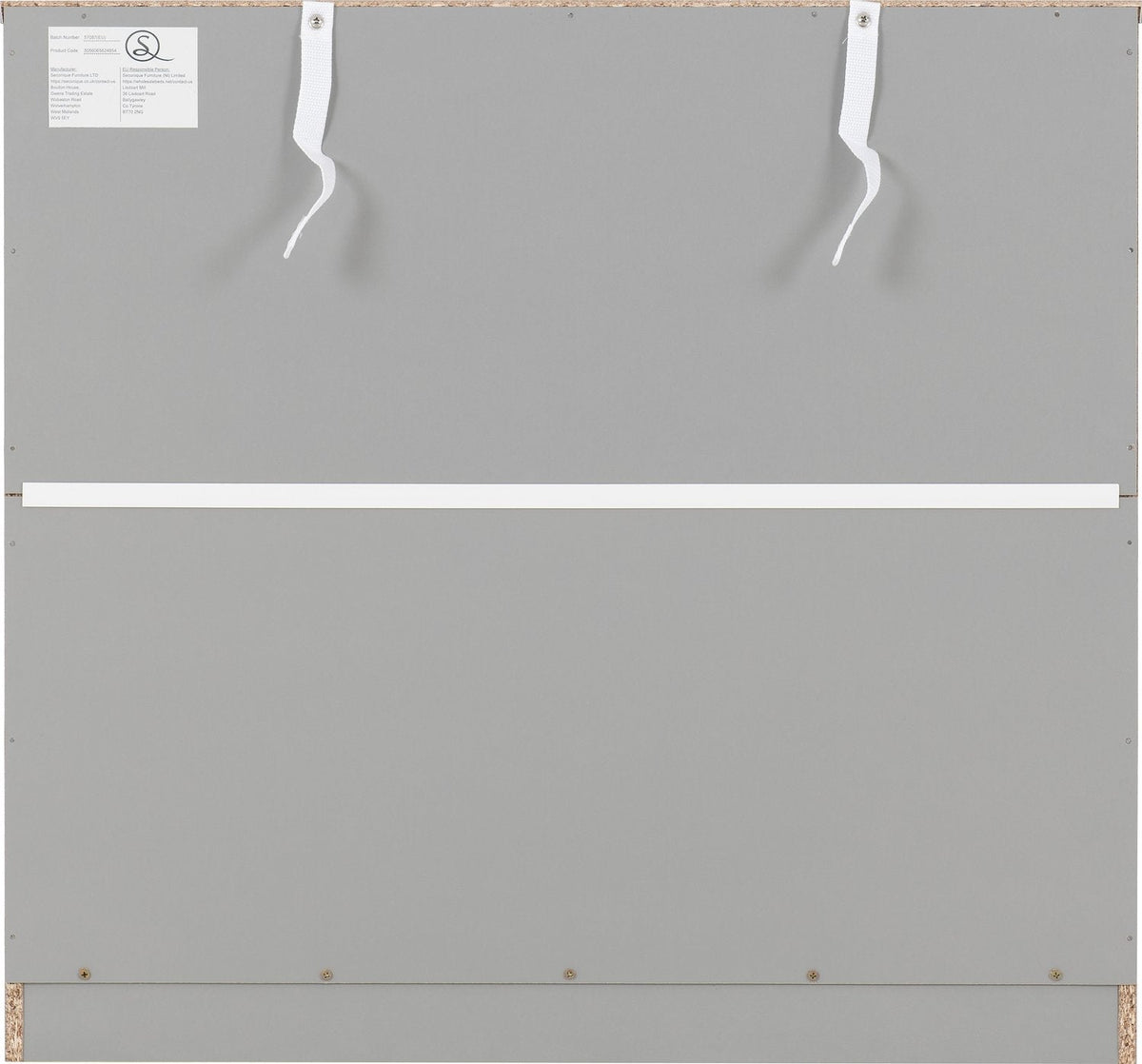 Dakota 4 Drawer Chest - Light Grey
