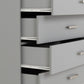 Dakota 4 Drawer Chest - Light Grey