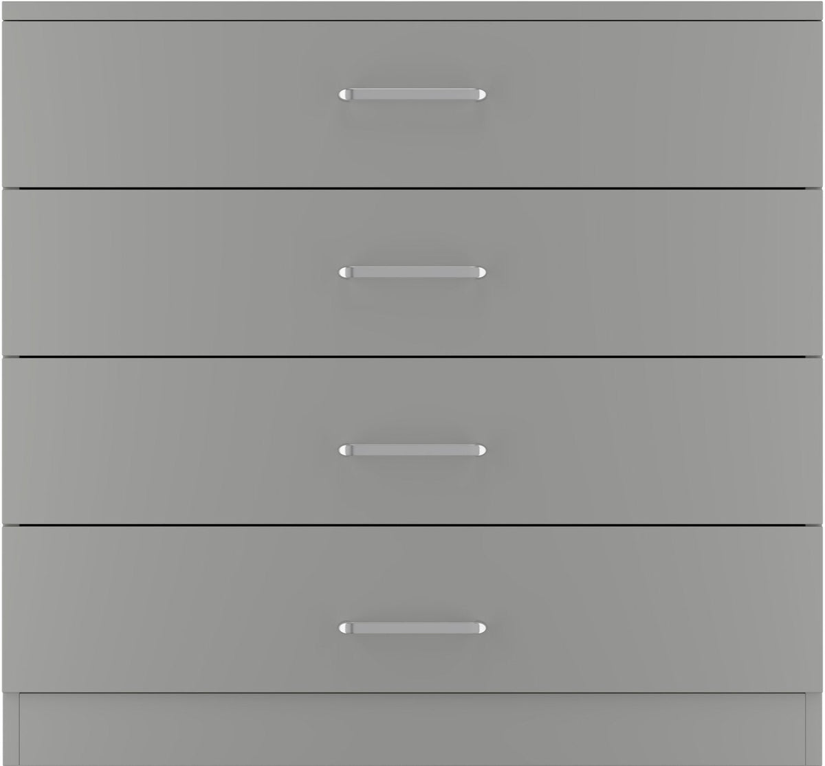 Dakota 4 Drawer Chest - Light Grey