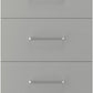 Dakota 5 Drawer Narrow Chest - Light Grey