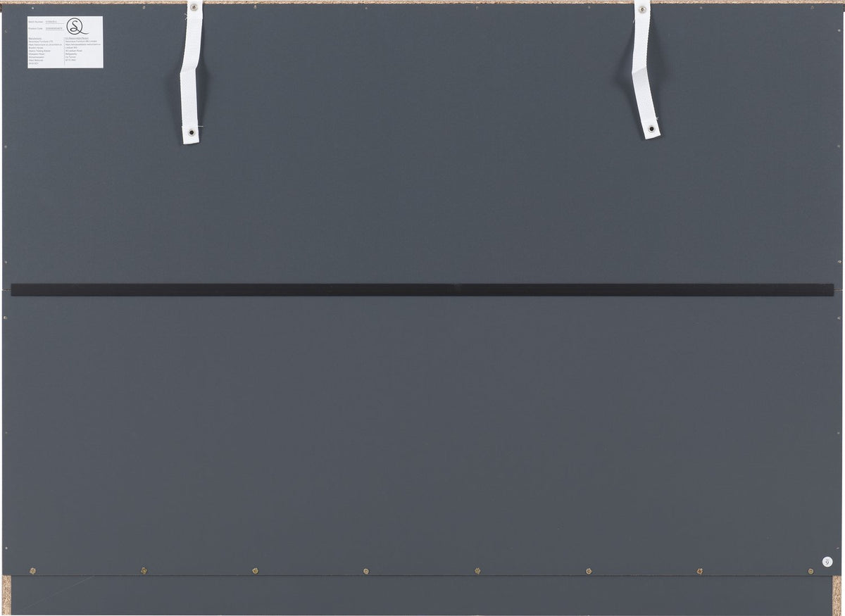 Dakota 6 Drawer Chest - Dark Grey