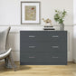 Dakota 6 Drawer Chest - Dark Grey