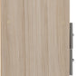 Nevada 2 Drawer Bedside - Grey Gloss/Light Oak Effect Veneer