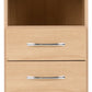 Nevada 2 Drawer Bedside - Sonoma Oak Effect