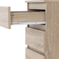 Malvern 3 Drawer Bedside - Sonoma Oak Effect