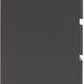 Malvern 3 Drawer Bedside - Grey